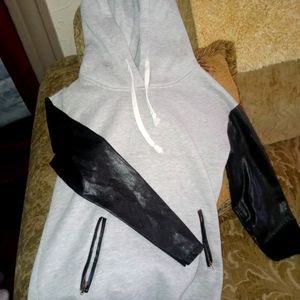 Street-level leather and gray Hurley